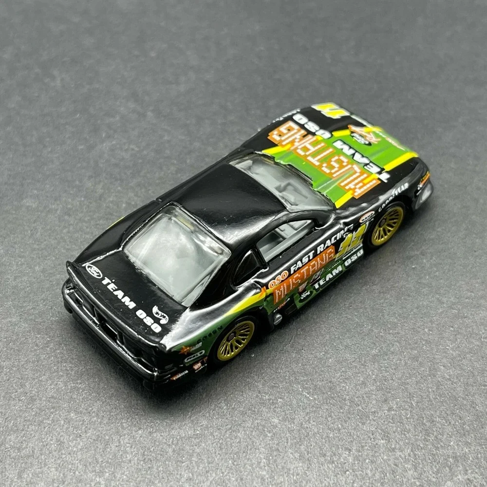 Hot Wheels Team OSO '97 1997 Ford Mustang Cobra Car Black Diecast 1:64 Loose